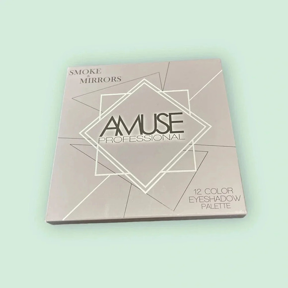 HP! 🎉 AMUSE PROFESSIONAL Smoke & Mirror 12 Color Eyeshadow Palette NWT - Picture 1 of 7